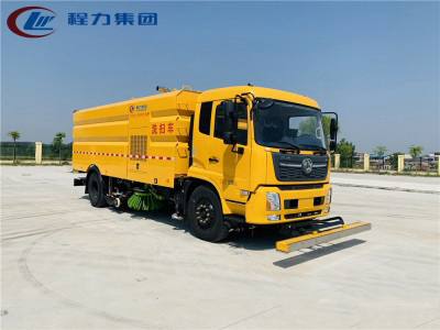 國六智能型【9方水 7方塵】東風天錦 洗掃車